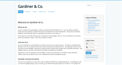 Desktop Screenshot of gardinerlaw.co.uk