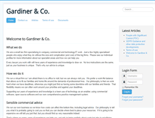 Tablet Screenshot of gardinerlaw.co.uk